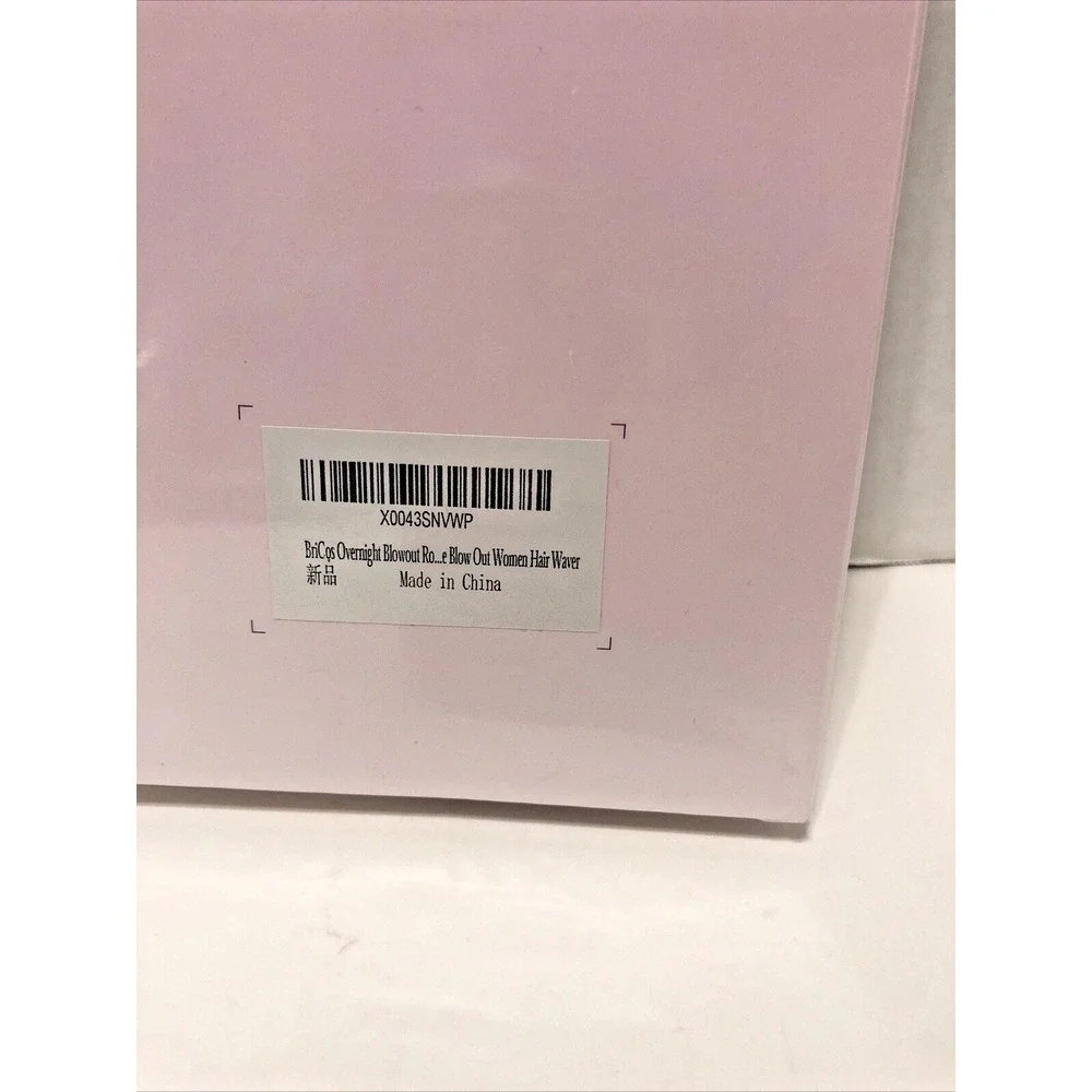 NIB - BriCos‎ Set of Four (4) Multicolor Heatless Overnight Curler Rods